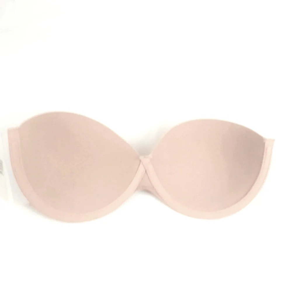 Fashion Form Women's Adhesive Strapless Backless Bra Nude Beige C Cups